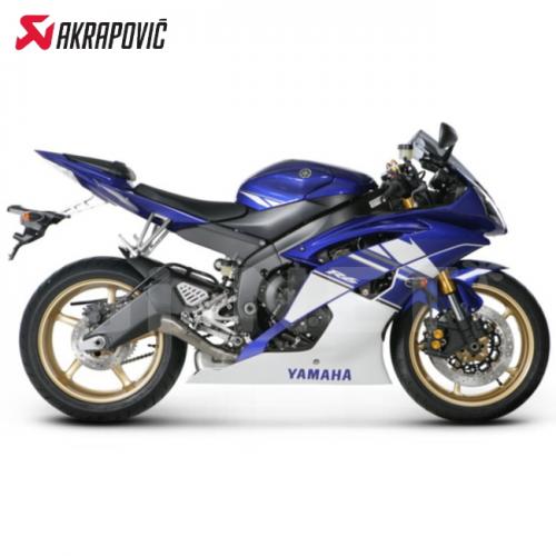 【送料無料】AKRAPOVIC/アクラポヴィッチ YZF-R6 MEGAPHONE スリップオン チタン メガホン スリップオン  チタン【SM-Y6SO6T】レース専用マフラー フルパワー