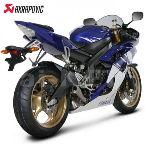 【送料無料】AKRAPOVIC/アクラポヴィッチ YZF-R6 MEGAPHONE スリップオン チタン メガホン スリップオン  チタン【SM-Y6SO6T】レース専用マフラー フルパワー