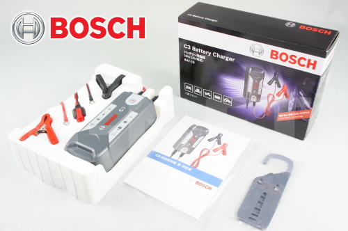 【送料無料】国内正規品BOSCH(ボッシュ) バッテリーチャージャー C3 フルオートマチック 6V/12V対応 BAT-C3(充電器)