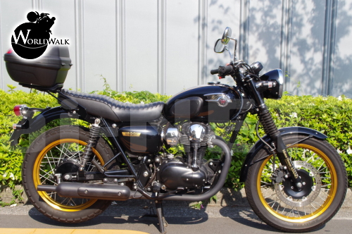 ヘプコ\u0026ベッカー　リヤボックス　ステーセット　CB400SBに取り付けていたもの