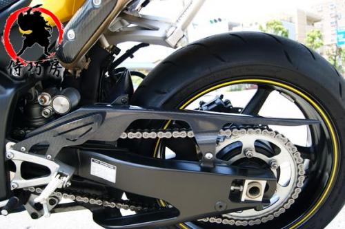 【侍巧房】YZF-R1 09-10 リアルカーボン チェーンケース&タイヤハウス